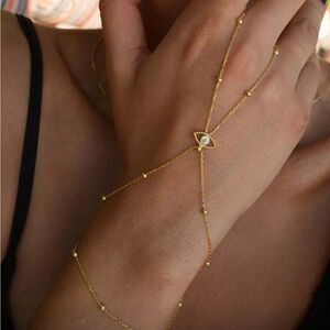 Evil eye Hand Chain Bracelet M1732